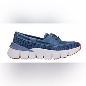 Hunter Women’s Sasa Slip-on Casual Dark Blue Boat Shoes